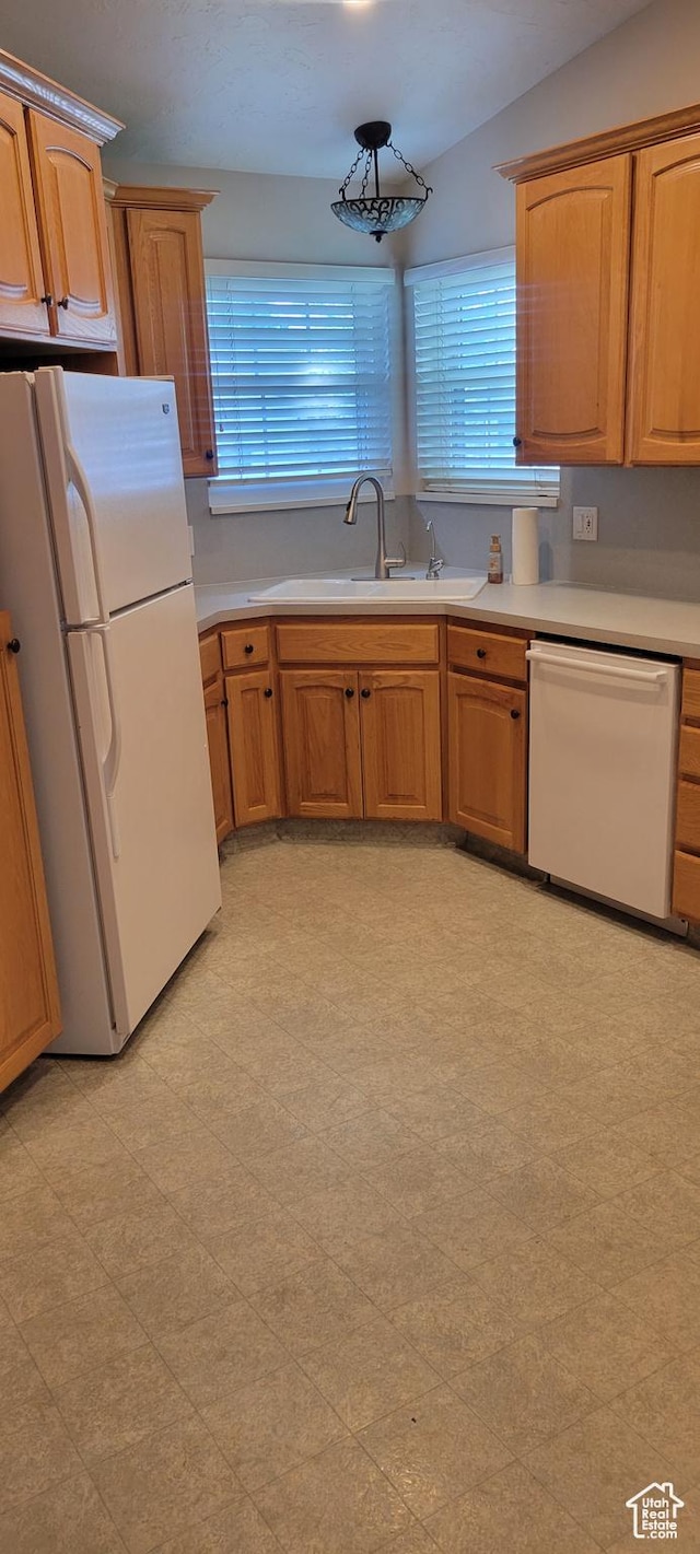 51 N 370 E, American Fork, UT 84003 - kitchen with white appliances, healthy amount of natural light, and light countertops