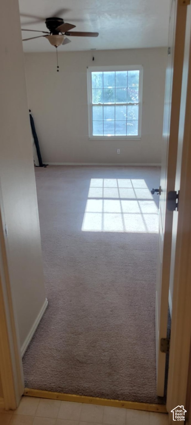 51 N 370 E, American Fork, UT 84003 - unfurnished room featuring light colored carpet and ceiling fan