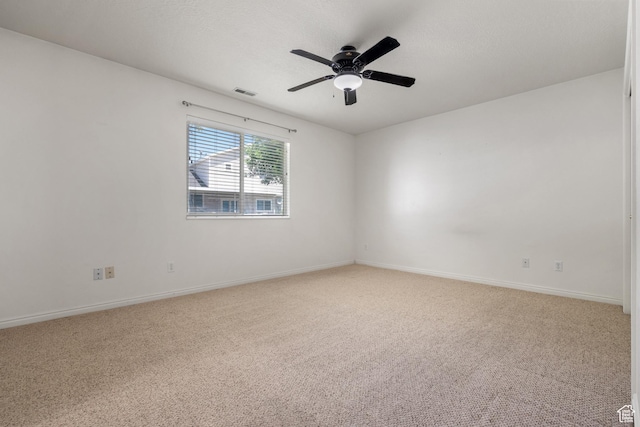 1520 W 300 S, Lehi, UT 84043 - spare room featuring carpet flooring and a ceiling fan