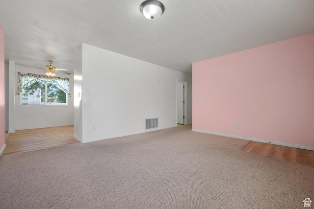 1520 W 300 S, Lehi, UT 84043 - carpeted empty room featuring a ceiling fan and a textured ceiling