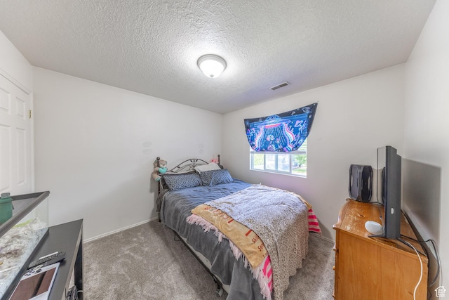 3762 W 4700 S, Roy, UT 84067 - carpeted bedroom with a textured ceiling and baseboards