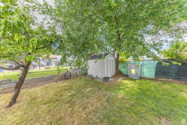 3762 W 4700 S, Roy, UT 84067 - fenced backyard with a shed
