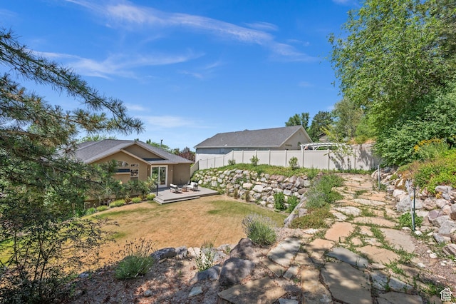 5155 S Alvera Dr E, Holladay, UT 84117 - view of yard