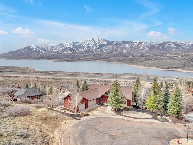 12069 N Sage Hollow Cir, Heber City, UT 84032 - water view with a mountainous background