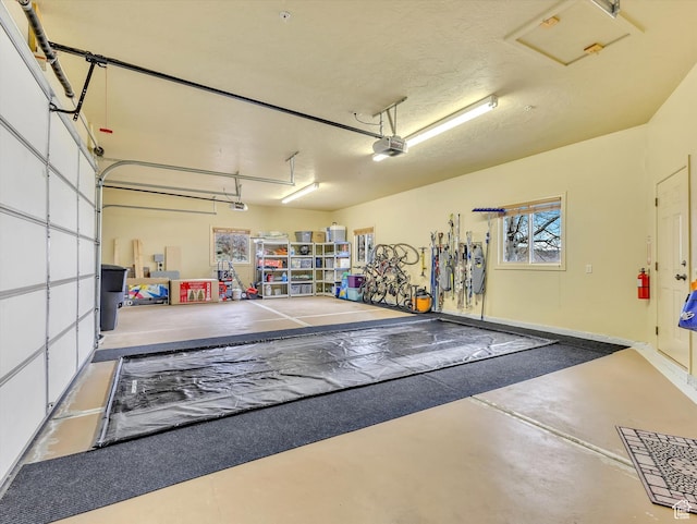 12069 N Sage Hollow Cir, Heber City, UT 84032 - garage featuring a garage door opener