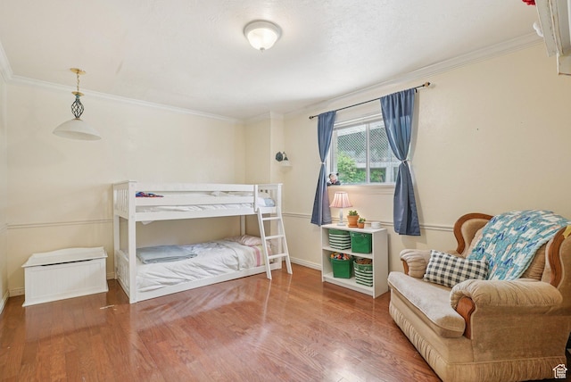 1174 Oakmont Ln, Provo, UT 84604 - bedroom with crown molding and wood finished floors