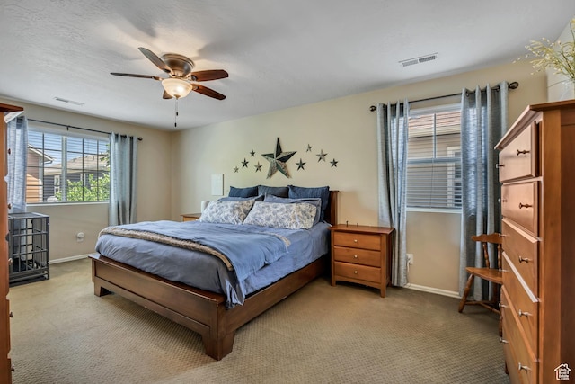 10253 S Clarks Hill Dr, South Jordan, UT 84009 - bedroom featuring carpet and ceiling fan
