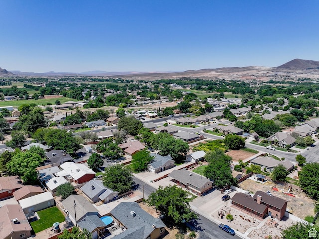 320 S 460 W, Hurricane, UT 84737 - aerial perspective of suburban area featuring mountains