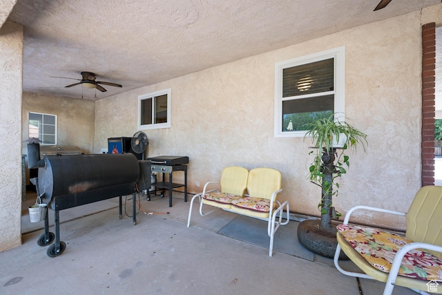 320 S 460 W, Hurricane, UT 84737 - view of patio with a ceiling fan