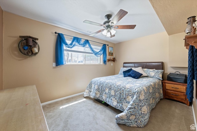 320 S 460 W, Hurricane, UT 84737 - bedroom featuring carpet and ceiling fan