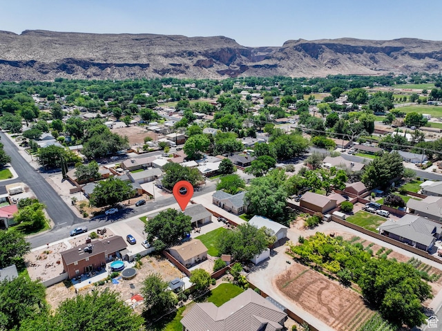 320 S 460 W, Hurricane, UT 84737 - aerial view of residential area with a mountainous background