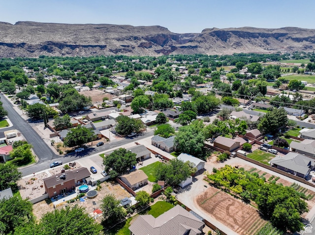 320 S 460 W, Hurricane, UT 84737 - aerial perspective of suburban area featuring a mountain backdrop