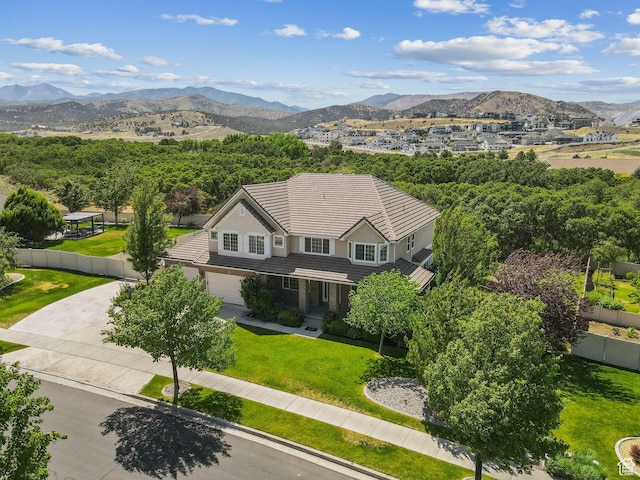 14318 S Butterfield Park Way, Herriman, UT 84096 - view of subject property with a mountain backdrop