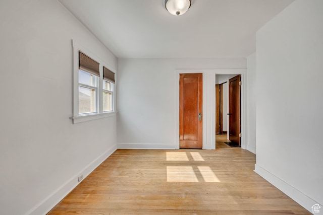 1252 E Bryan Ave S, Salt Lake City, UT 84105 - unfurnished bedroom with light wood-type flooring