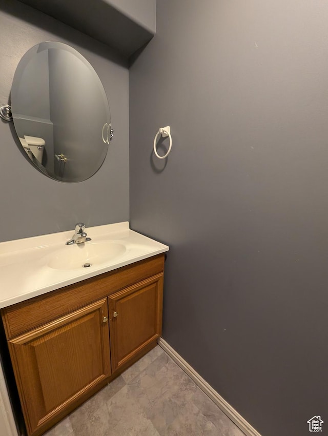 2826 W 4275 S, Roy, UT 84067 - bathroom featuring vanity and baseboards