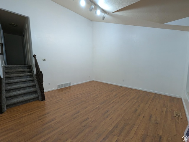 2826 W 4275 S, Roy, UT 84067 - spare room with wood finished floors and stairway