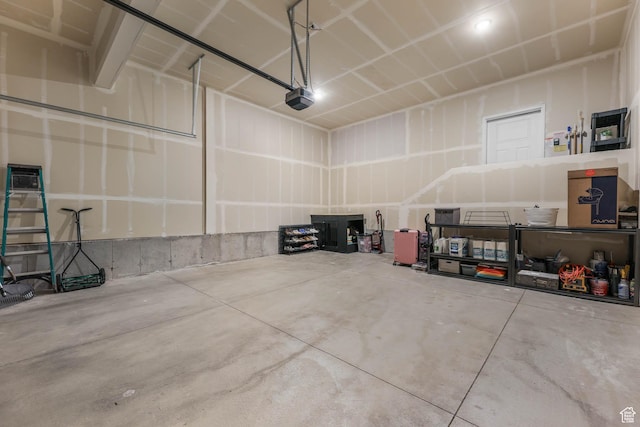 8151 St Cecilia St S, Eagle Mountain, UT 84005 - garage featuring a garage door opener