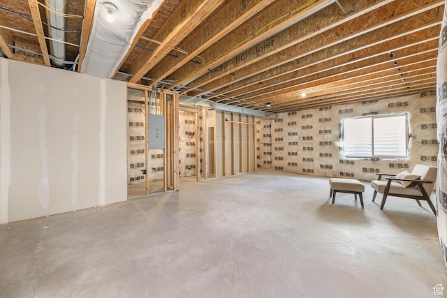 8151 St Cecilia St S, Eagle Mountain, UT 84005 - below grade area featuring electric panel