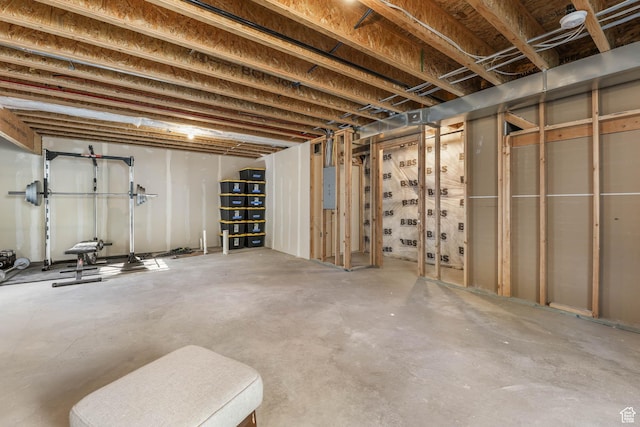8151 St Cecilia St S, Eagle Mountain, UT 84005 - view of unfinished below grade area