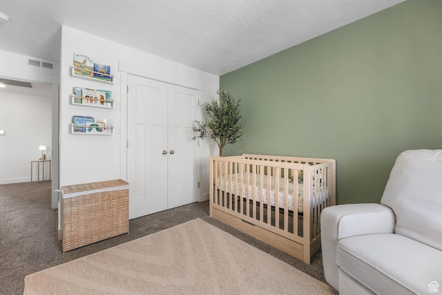 8151 St Cecilia St S, Eagle Mountain, UT 84005 - bedroom featuring carpet floors, a closet, and a nursery area