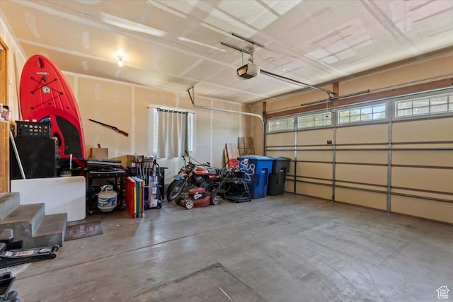 1544 Liberty Ave, Ogden, UT 84404 - garage featuring a garage door opener