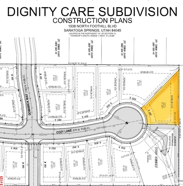 1514 N Cozy Ln Unit 8, Saratoga Springs, UT 84045