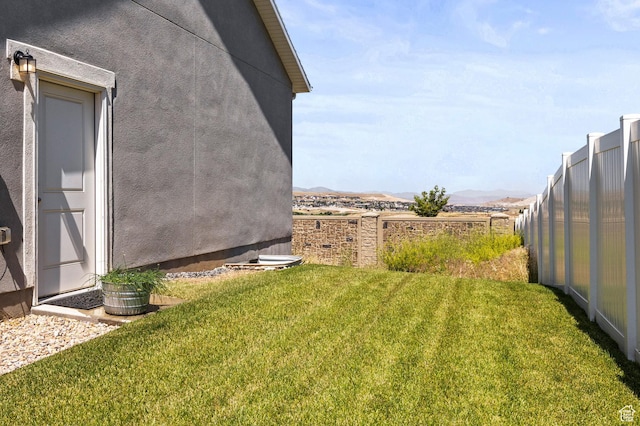 1268 S Raintree Ln, Santaquin, UT 84655 - view of yard with a mountain view