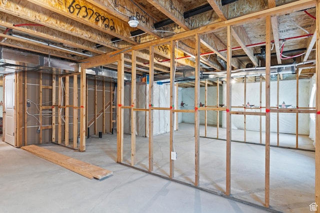 1268 S Raintree Ln, Santaquin, UT 84655 - view of unfinished below grade area