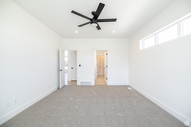 361 E Ventura Blvd, Tooele, UT 84074 - unfurnished bedroom with recessed lighting and light carpet