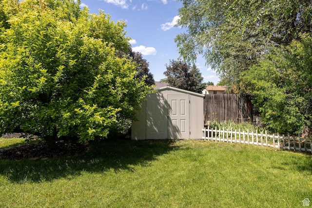 345 E 2475 N, North Logan, UT 84341 - view of yard with a storage shed