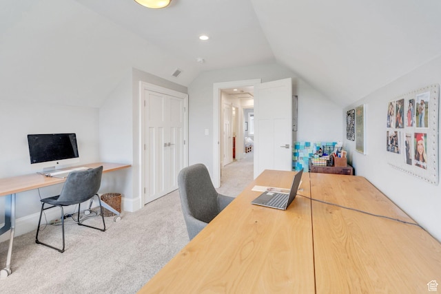 953 E 1000 N, American Fork, UT 84003 - carpeted home office with lofted ceiling