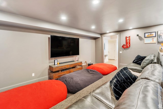 953 E 1000 N, American Fork, UT 84003 - living area with recessed lighting and baseboards
