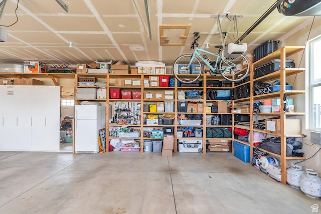 953 E 1000 N, American Fork, UT 84003 - garage featuring freestanding refrigerator
