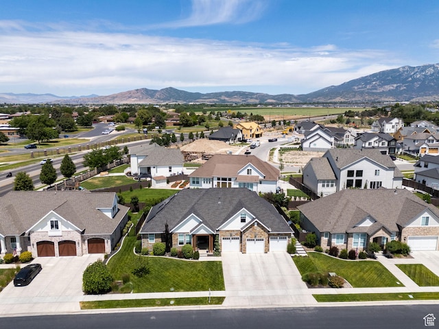 953 E 1000 N, American Fork, UT 84003 - aerial view of residential area with a mountainous background