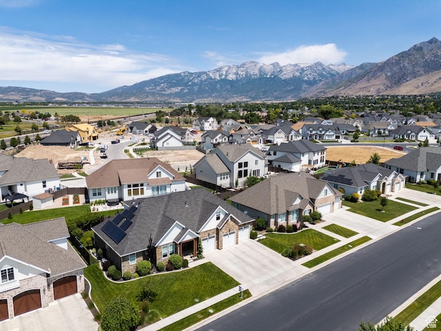 953 E 1000 N, American Fork, UT 84003 - aerial perspective of suburban area with a mountainous background