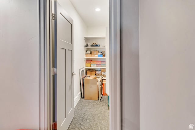 953 E 1000 N, American Fork, UT 84003 - hall featuring carpet and recessed lighting