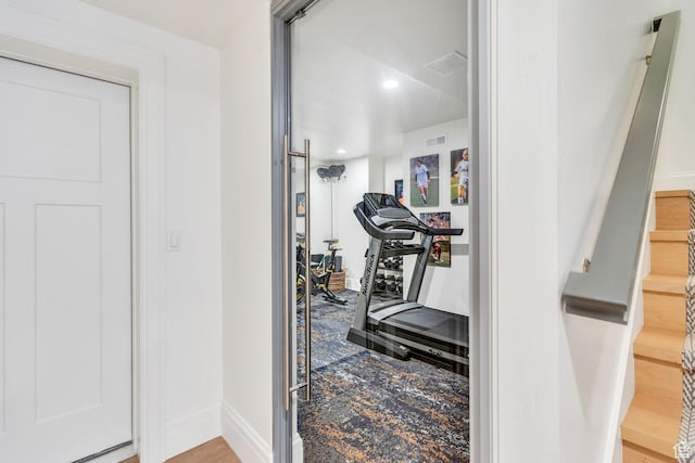 953 E 1000 N, American Fork, UT 84003 - exercise area with baseboards and recessed lighting