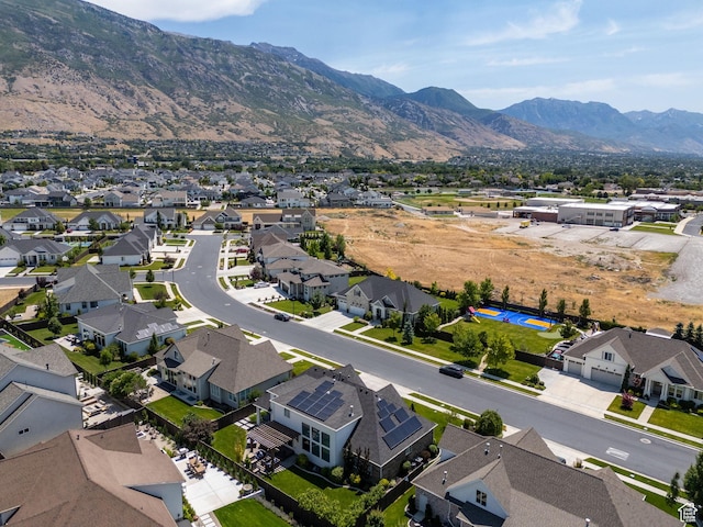 953 E 1000 N, American Fork, UT 84003 - aerial view of residential area featuring a mountain backdrop