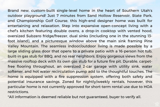 4982 W 3175 S, Hurricane, UT 84737 - view of miscellaneous property collateral