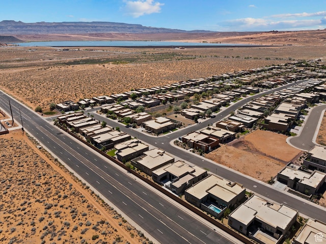 4982 W 3175 S, Hurricane, UT 84737 - aerial view of residential area with a water and mountain view