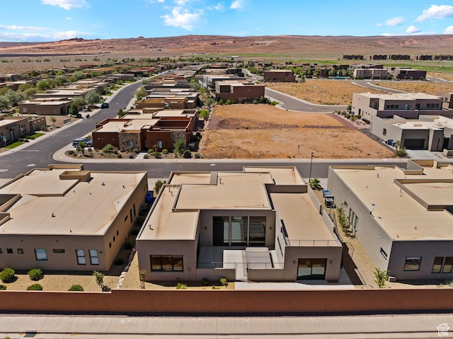 4982 W 3175 S, Hurricane, UT 84737 - aerial perspective of suburban area with a mountainous background