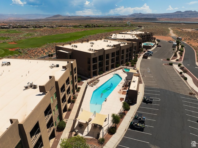 4982 W 3175 S, Hurricane, UT 84737 - aerial view of mountains and a golf club