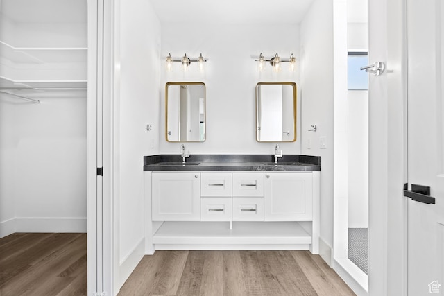 4982 W 3175 S, Hurricane, UT 84737 - full bathroom with wood finished floors and double vanity