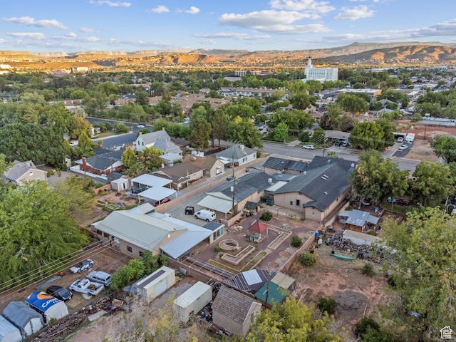 143 E 200 S, St George, UT 84770 - aerial view of residential area featuring mountains