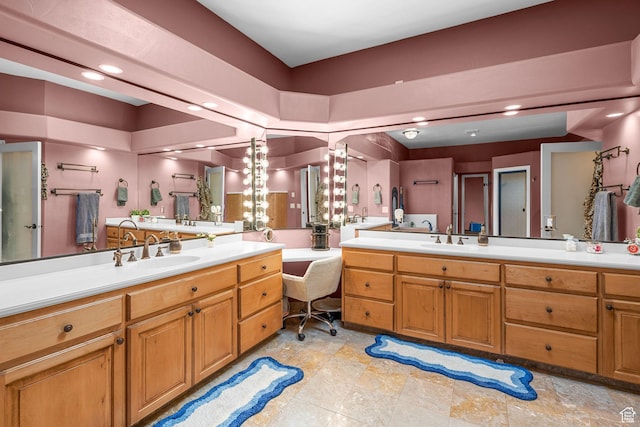 143 E 200 S, St George, UT 84770 - bathroom featuring vanity and recessed lighting