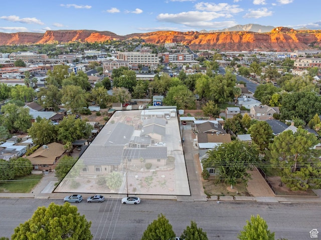 143 E 200 S, St George, UT 84770 - drone / aerial view of a mountain backdrop