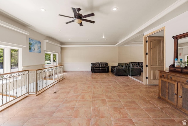 143 E 200 S, St George, UT 84770 - hallway with recessed lighting and light tile patterned floors