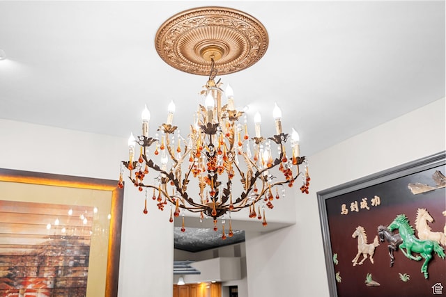 143 E 200 S, St George, UT 84770 - detailed view of a chandelier