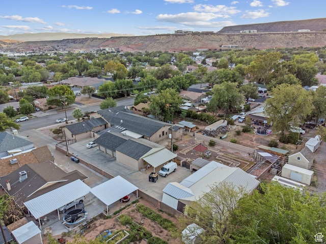 143 E 200 S, St George, UT 84770 - aerial view of residential area featuring a mountainous background