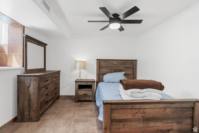 143 E 200 S, St George, UT 84770 - bedroom with baseboards and a ceiling fan